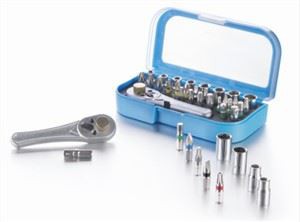 סט כלים של 30 יחידות Socket & Bit