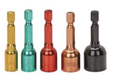 5 יחידות ערכת אגוזים מקודדת צבע