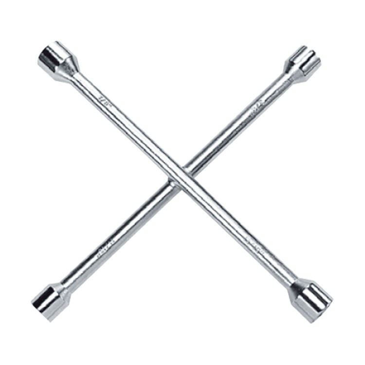 Cross Rim Hex Wrench Chrome Plated
